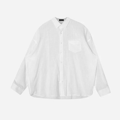 Casual Airy Linen Shirt